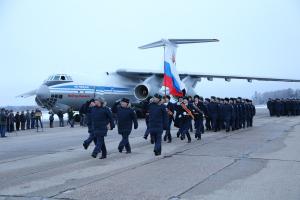 Первый Ил-76МД-90А для ВТА перебазирован к месту постоянной дислокации в Иваново (ОАО 
