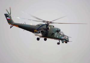 На вооружение авиации ЗВО поступили пять новых вертолетов (РИА 