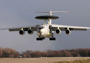 В Иваново прибыл самолет дальнего радиолокационного обнаружения и управления А-50 после успешного выполнения задач в Сирии (Министерство обороны РФ)
