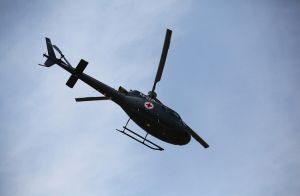 Пострадавших рабочих Гайского ГОКа вертолетом санавиации доставили в Оренбург (РИА Оренбуржье)