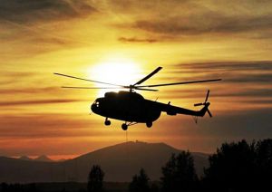 Военный вертолет мониторит лесные пожары в Бурятии (Baikal-daily.ru)