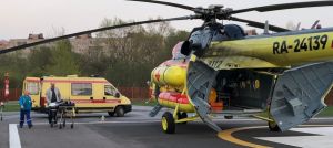 В Карелии на вертолете госпитализировали обгоревшего мужчину (Столица на Onego.ru)