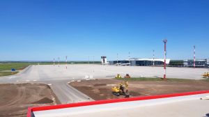 О ходе ведения работ по строительству аэропортового комплекса 