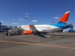 Международный аэропорт Калуга обслужил 300 000 пассажиров и отпраздновал вторую годовщину сотрудничества с авиакомпанией 