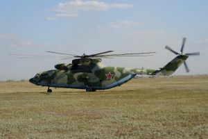 Крупнейший в мире транспортный вертолет Ми-26 пополнил парк бригады армейской авиации ЦВО (Министерство обороны РФ)