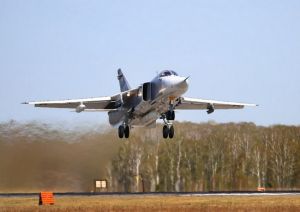 Самолеты Су-24 и Су-34 ЦВО уничтожили скрытые объекты 