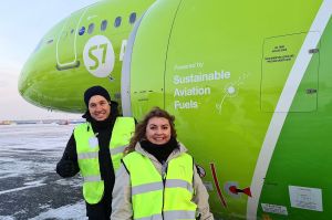 S7 Airlines впервые выполнила рейс с использованием биотоплива