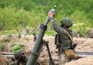 Артиллеристы ЮВО на учении в Адыгее применили беспилотную авиацию в ночном бою с условным противником (Министерство обороны РФ)