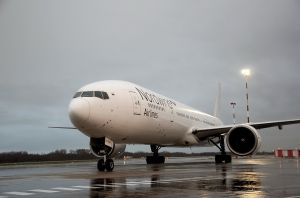 Аэропорт "Храброво" начал обслуживать самолеты Boeing B777 (АО "Аэропорт "Храброво")
