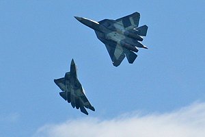 Истребители Су-57 покажут представителям иностранных ВВС на МАКС-2019