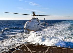 ВМС США приняли на вооружение беспилотный вертолет-разведчик Fire Scout (Хайтек)