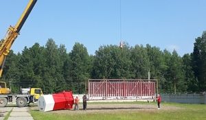 На одной из самых высоких башен РЛП в России установлена новая антенна (ФГУП 