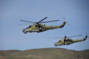 Четыре ударных вертолета Ми-24П поступят на ...