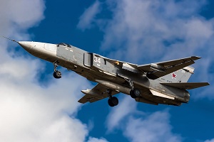 На авиаполигоне в Курганской области пилоты Су-34 и Су-24 учились наносить бомбовые удары по наземным целям (Министерство обороны РФ)